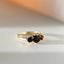 Frida garnet ring 14k gold - Studio Kroewe