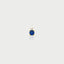 Gemma diamond sapphire single earstud 14k gold - Studio Kroewe