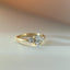 Georgia diamond ring 14k gold - Studio Kroewe