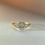 Georgia diamond ring 14k gold - Studio Kroewe