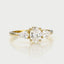 Georgia oval diamond ring 14k gold - Studio Kroewe