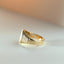 Goldie signet ring 14k gold - Studio Kroewe