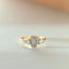 Hallie baguette cut diamond ring 14k gold - Studio Kroewe