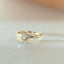 Hallie baguette cut diamond ring 14k gold - Studio Kroewe