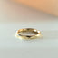 Idris twist ring 14k gold - Studio Kroewe