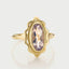 Iggy moonquartz ring 14k gold - Studio Kroewe