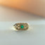Ileha emerald ring 14k gold - Studio Kroewe