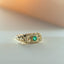 Ileha emerald ring 14k gold - Studio Kroewe