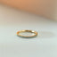 Jady aquamarine ring 14k gold - Studio Kroewe