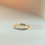 Jady aquamarine ring 14k gold - Studio Kroewe