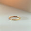 Jady ruby ring 14k gold - Studio Kroewe
