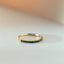 Jady sapphire ring 14k gold - Studio Kroewe