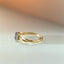 Jaimy diamond tanzanite ring 14k gold - Studio Kroewe