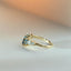 James topaz ring 14k gold - Studio Kroewe