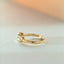 Josie oval diamond ring 14k gold - Studio Kroewe