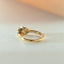 Josie oval diamond ring 14k gold - Studio Kroewe