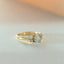 Josie oval diamond ring 14k gold - Studio Kroewe