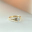 Joya oval diamond ring 14k gold - Studio Kroewe