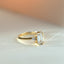 Judy baguette cut diamond ring 14k gold - Studio Kroewe