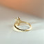 Judy baguette cut diamond ring 14k gold - Studio Kroewe