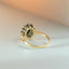 Kate black diamond entourage ring 14k gold - Studio Kroewe