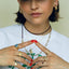 Laney alphabet signet charm 14k gold - Studio Kroewe