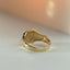 Lenny signet ring 14k gold - Studio Kroewe