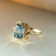 Leonis topaz ring 14k gold - Studio Kroewe
