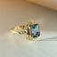 Leonis topaz ring 14k gold - Studio Kroewe