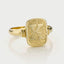 Lexy signet ring 14k gold - Studio Kroewe