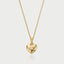 Libby birthstone charm 14k gold - Studio Kroewe