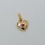 Libby birthstone charm 14k gold - Studio Kroewe