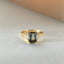 Limited Edition | Alfie diamond tourmaline ring 14k gold - Studio Kroewe