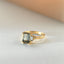 Limited Edition | Alfie diamond tourmaline ring 14k gold - Studio Kroewe