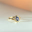 Limited Edition - Aurie tanzanite ring 14k gold - Studio Kroewe