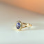 Limited Edition - Aurie tanzanite ring 14k gold - Studio Kroewe