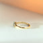 Limited Edition - Daisy oval cut aquamarine diamond ring 14k gold - Studio Kroewe