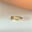 Limited Edition - Daisy sapphire diamond ring 14k gold - Studio Kroewe