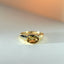 Limited Edition - Frankie golden beryl ring 14k gold - Studio Kroewe