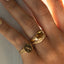 Limited Edition - Frankie golden beryl ring 14k gold - Studio Kroewe