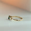Limited Edition | Lily green tourmaline diamond ring 14k gold - Studio Kroewe