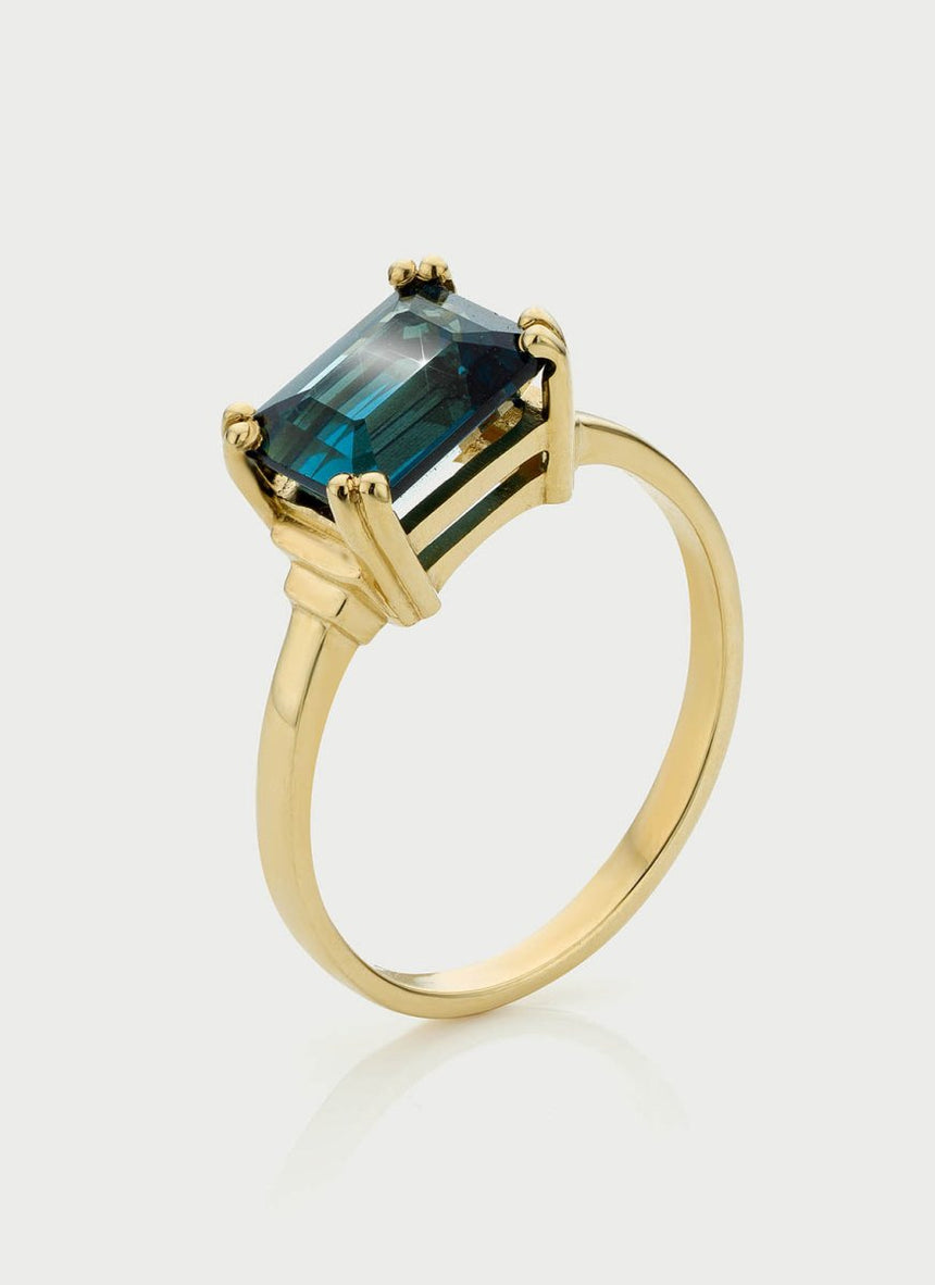 Georgia diamond ring 14k gold - Studio Kroewe