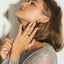 Limited Edition | Liv topaz london blue ring 14k gold - Studio Kroewe