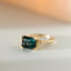 Limited Edition | Liv topaz london blue ring 14k gold - Studio Kroewe