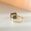 Limited Edition | Liv topaz london blue ring 14k gold - Studio Kroewe