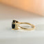 Limited Edition | Liv topaz london blue ring 14k gold - Studio Kroewe