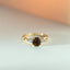 Limited Edition | River brown tourmaline diamond ring 14k gold - Studio Kroewe