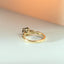 Limited Edition | River brown tourmaline diamond ring 14k gold - Studio Kroewe