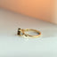 Limited Edition | River brown tourmaline diamond ring 14k gold - Studio Kroewe