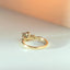 Limited Edition | River taupe tourmaline diamond ring 14k gold - Studio Kroewe
